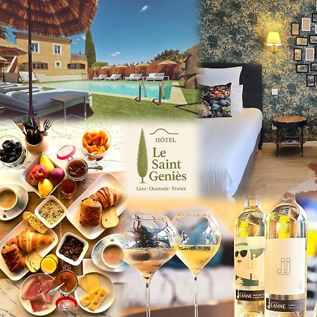 Hotel Le Saint-Genies Uzès Dış mekan fotoğraf