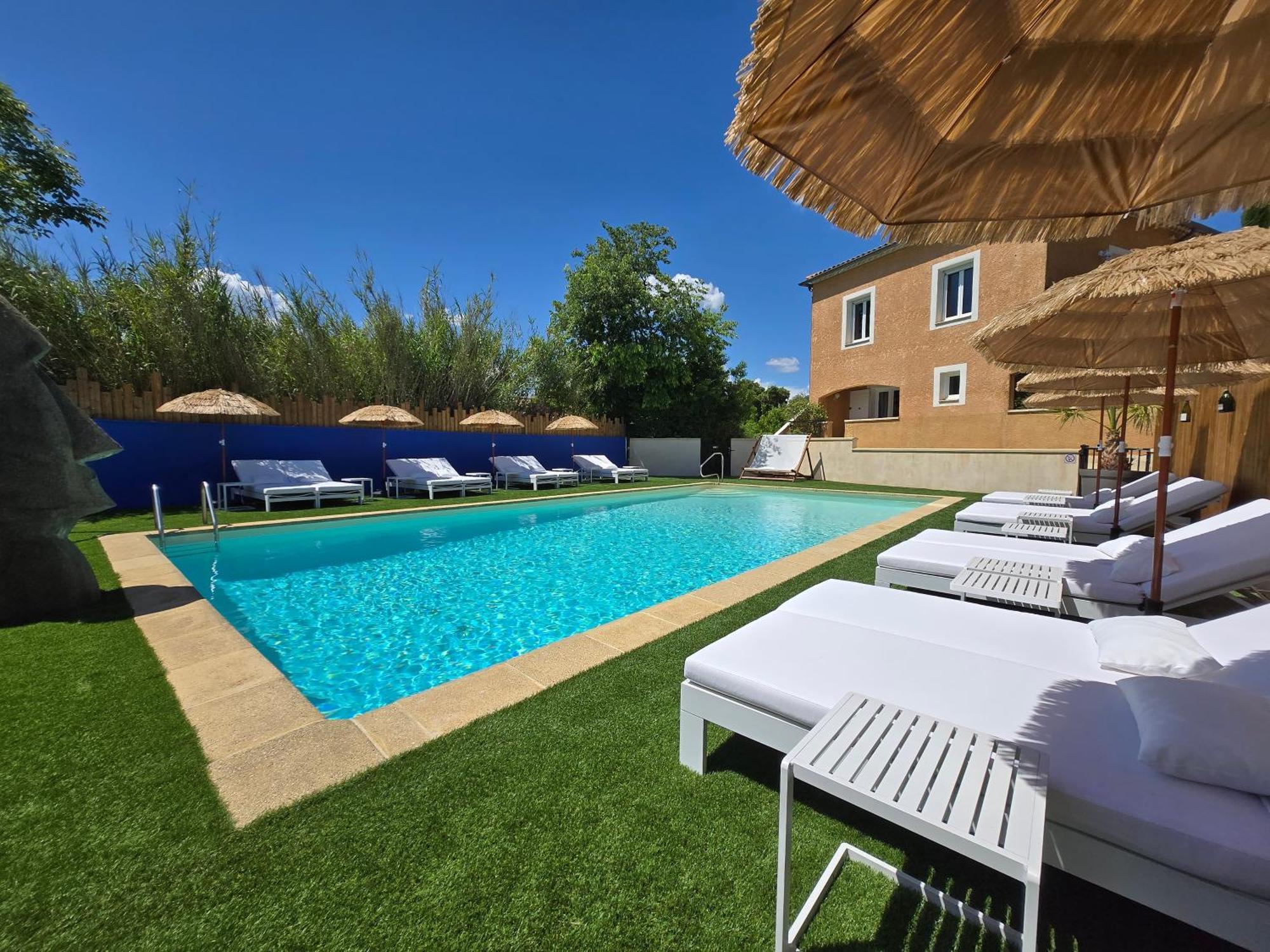 Hotel Le Saint-Genies Uzès Dış mekan fotoğraf